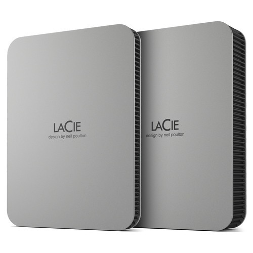 LaCie Mobile Drive (2022) disque dur externe 1 To 2.5" USB Type-C 3.2 Gen 1 (3.1 Gen 1) Argent - STLP1000400