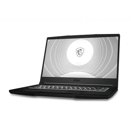 MSI CreatorPro M15 A11UIS-843 Intel® Core™ i7 i7-11800H Station de travail mobile 39,6 cm (15.6") Full HD 16 Go DDR4-SDRAM 1 To SSD NVIDIA RTX A1000 Wi-Fi 6 (802.11ax) Windows 11 Pro Noir - CREATORPRO M15 A11UIS-843