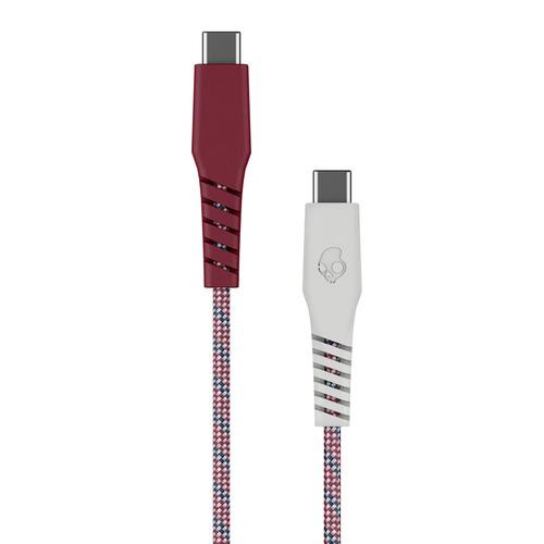Skullcandy Line+ câble USB 1,8 m USB C Bleu, Rouge - S7BCP-N678