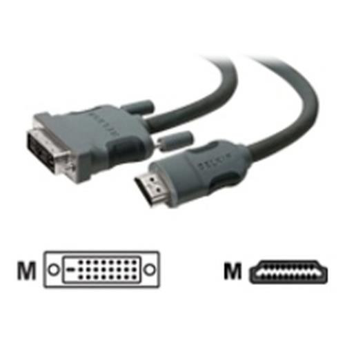 Belkin HDMI/DVI Cable 3 m Gris - F2E8242B10