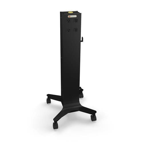 Bretford Cube Tower Universel Noir Secteur Intérieure - CTWR800-BP