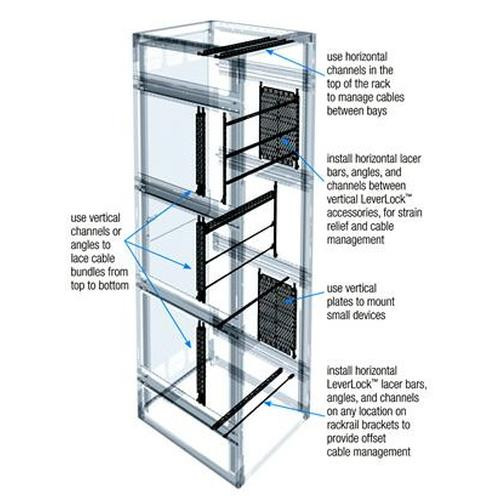 Middle Atlantic Products Vertical Angle 21" - LL-VA21