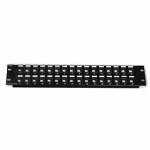 C2G Blank Keystone/Multimedia Patch Panel 24-Port 2U - 03859