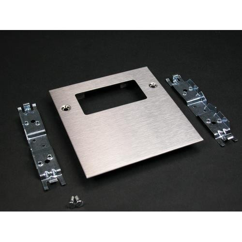 WIREMOLD  Plaque de commutation et obturateur Acier inoxydable - CS4048R