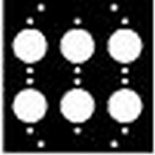 Middle Atlantic Products UCP Panels Panneau de connecteurs - XLRM6