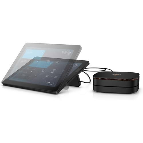 HP Elite Slice Intel® Core™ i5 i5-7500T 8 Go DDR4-SDRAM 128 Go SSD Windows 10 IoT Enterprise USFF PC Noir - 2U5C2AW