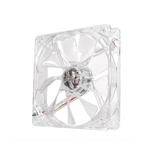 Thermaltake Pure 12 LED White Boitier PC Ventilateur 12 cm Transparent - CL-F020-PL12WT-A