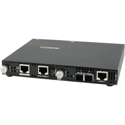 Perle SMI-1000-S2SC40 convertisseur de support réseau 1000 Mbit/s 1310 nm Monomode - 05070064