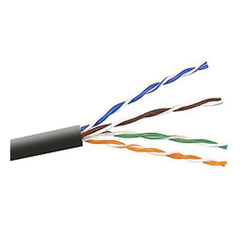 Belkin CAT5e Stranded Bulk Cable 500 ft câble de réseau Noir 152,4 m - A7J304-500-BLK