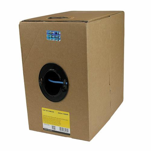 StarTech.com  câble de réseau Bleu 304,9 m Cat5e U/UTP (UTP) - WIR5ECMPBL