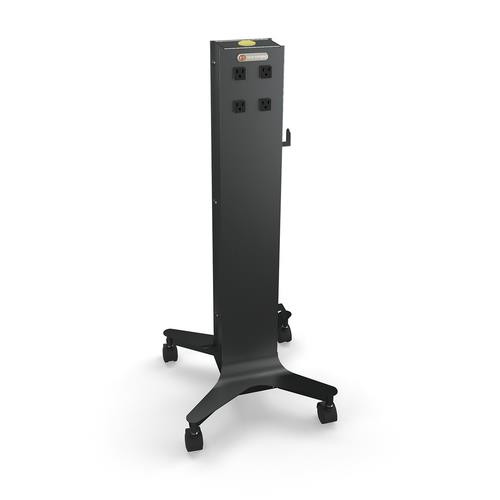 Bretford Cube Tower Universel Charbon de bois Secteur Intérieure - CTWR800-CK