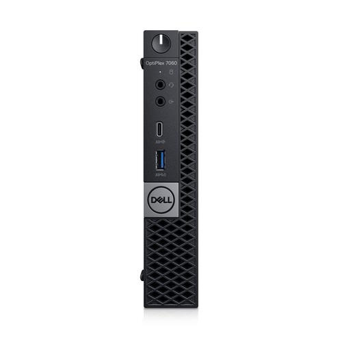 DELL OptiPlex 7060 Intel® Core™ i5 i5-8500T 8 Go DDR4-SDRAM 256 Go SSD Windows 10 Pro Mini PC Noir - XP72Y