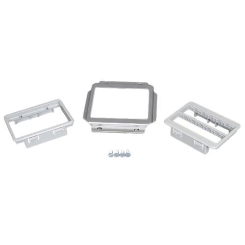 WIREMOLD  Plaque de commutation et obturateur Ivoire, Acier inoxydable - LTF48-RT