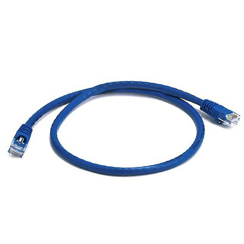 Monoprice 2ft. Cat6 UTP câble de réseau Bleu 0,61 m U/UTP (UTP) - 3420