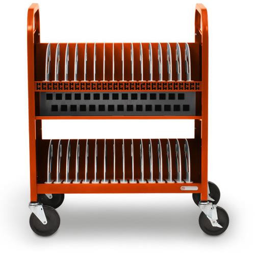 Bretford CUBE Transport Cart Classe mobile de charge et de gestion Orange - TVCT30AC-90DTAG
