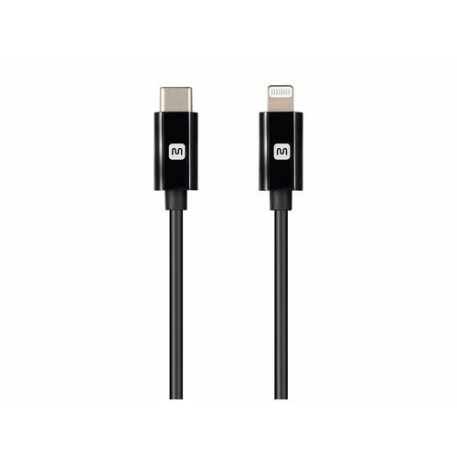 Monoprice  câble Lightning 0,45 m Noir - 38378