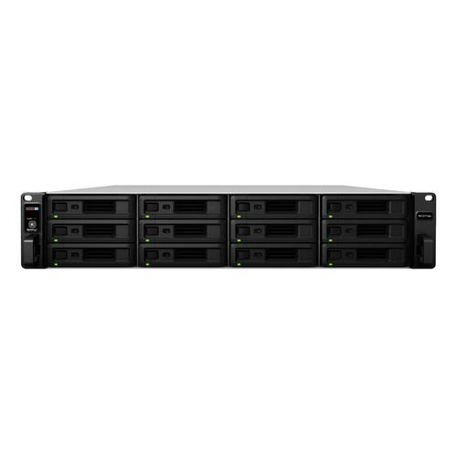 Synology RX1217sas boîtier de disques 0 To Rack (2 U) Noir - RX1217SAS