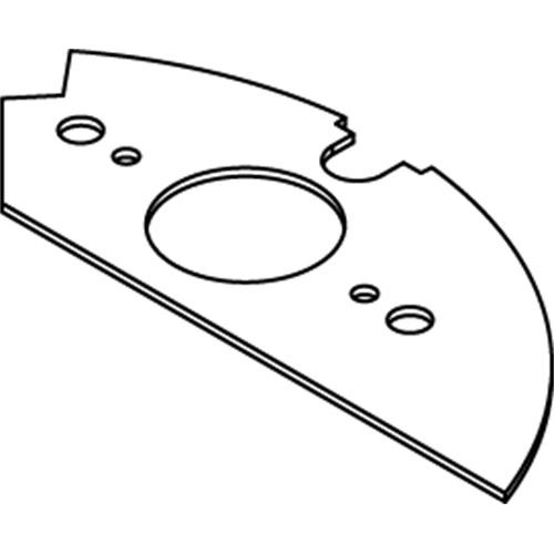 WIREMOLD  Plaque de commutation et obturateur - CRFB-SR1-2