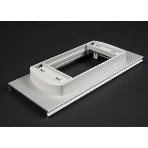WIREMOLD  Plaque de commutation et obturateur Blanc - AL3356-ACTLPB
