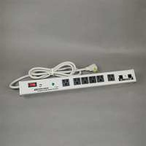 C2G  unité de distribution d'énergie 6 sortie(s) CA Noir, Blanc - 16300