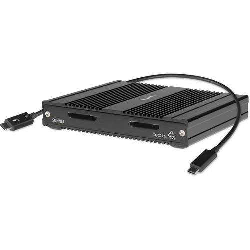 Sonnet SF3 Series - CFexpress/XQD Pro lecteur de carte mémoire Thunderbolt 3 Noir - SF3-2CFEX