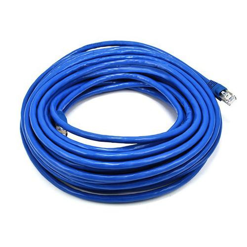 Monoprice Cat6a, STP, 15.24 m câble de réseau Bleu 15,24 m S/UTP (STP) - 5905