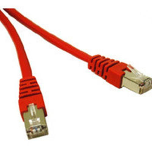 C2G Cat5e STP, 1 x RJ-45, 1 x RJ-45, 50ft, Red câble de réseau Rouge 15,24 m - 27272