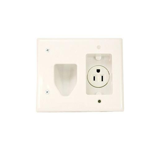 Monoprice  prise de courant Blanc - 4006