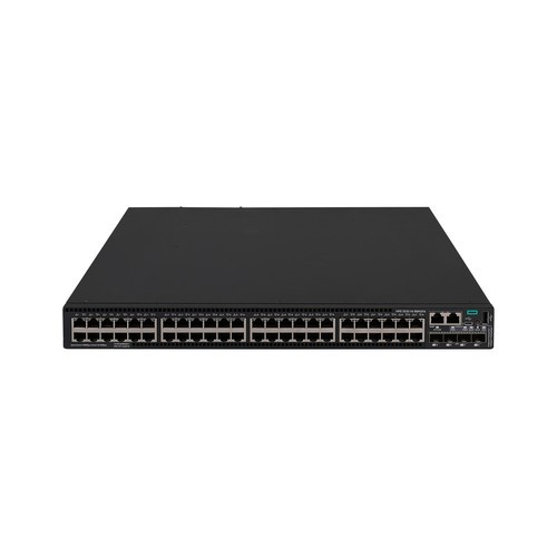 HPE Networking Comware Switch 48 10/100/1000BASE-T 4 10G/1G BASE-X SFP+ 1 Exp 2 Fan Tray 2 PS 5520HI - R8M29A