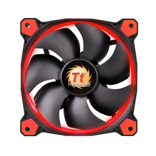 Thermaltake Riing 14 Boitier PC Ventilateur 14 cm Noir, Rouge - CL-F039-PL14RE-A