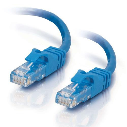 C2G Cat6, 9ft. câble de réseau Bleu 2,74 m U/UTP (UTP) - 03977