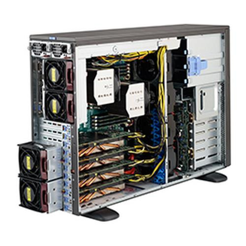 Supermicro SuperChassis 747BTQ-R1K62B Full Tower Gris 1620 W - CSE-747BTQ-R1K62B