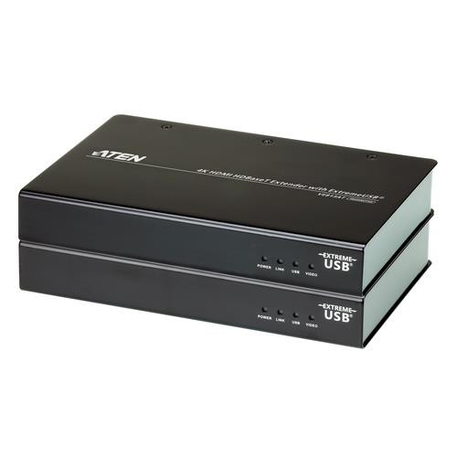 ATEN  extension audio/video Émetteur et récepteur AV Noir - VE813A