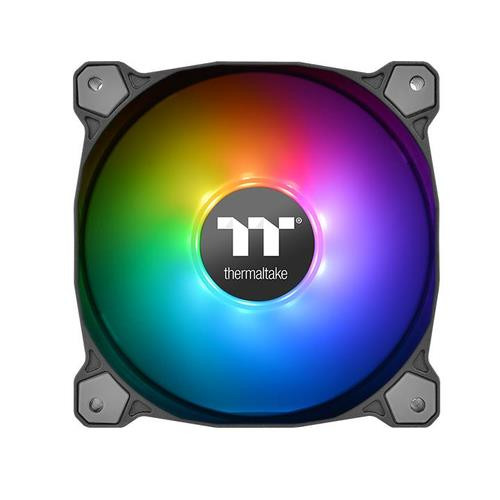 Thermaltake Pure Plus 14 RGB TT Premium Edition Processeur Ventilateur 14 cm Noir, Gris - CL-F064-PL14SW-A
