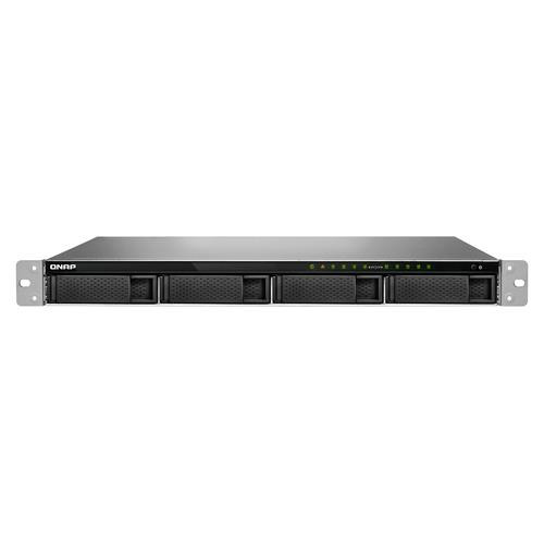 QNAP TS-983XU-RP NAS Rack (1 U) Intel® Xeon® E-2124 8 Go DDR4 0 To QNAP Turbo System Aluminium, Noir - TS-983XU-E2124-8G-US