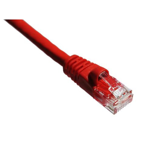 Axiom  câble de réseau Rouge 22,9 m Cat5e U/UTP (UTP) - C5EMB-R75-AX