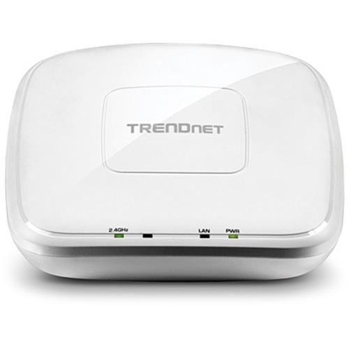 Trendnet  point d'accès réseaux locaux sans fil 1000 Mbit/s Blanc Connexion Ethernet, supportant l'alimentation via ce port (PoE) - TEW-755AP