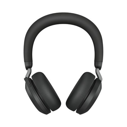 Jabra Evolve2 75 Casque Sans fil Arceau Bureau/Centre d'appels Bluetooth Noir - 27599-999-899