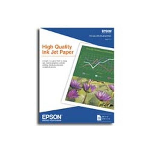 Epson High Quality Ink Jet Paper 8.3" x 11.7" 100s papier jet d'encre A4 (210x297 mm) Mat 100 feuilles - S041117