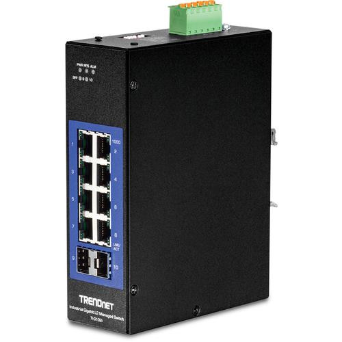 Trendnet TI-G102i Géré L2 Gigabit Ethernet (10/100/1000) Noir - TI-G102I