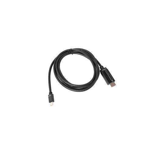 Atlona AT-LC-MDP2H 2 m DisplayPort HDMI Noir - AT-LC-MDP2H-2M