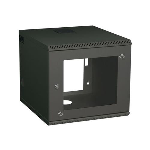 Black Box  étagère 6U Rack monté sur le mur Noir - RM2411A
