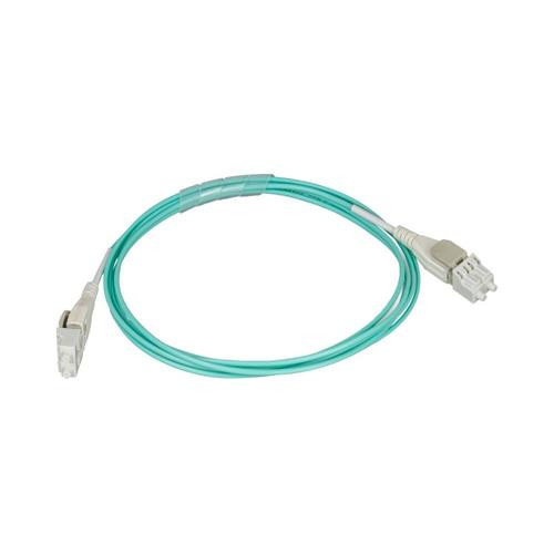 Monoprice  câble InfiniBand et à fibres optiques 3 m LC Couleur aqua - 43105
