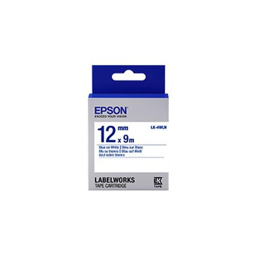 Epson LabelWorks Standard LK étiquette auto-collante Bleu, Gris, Blanc - LK-4WLN