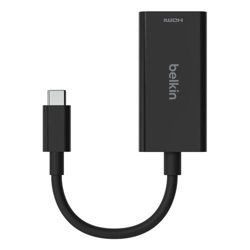 Belkin  câble vidéo et adaptateur HDMI Type A (Standard) USB Type-C Noir - AVC013BTBK