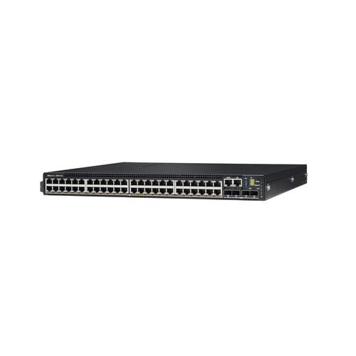 DELL N-Series N3248P-ON Géré Gigabit Ethernet (10/100/1000) Connexion Ethernet, supportant l'alimentation via ce port (PoE) Noir - 210-ASPR