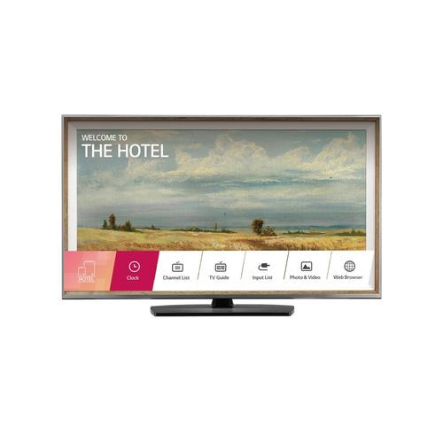 LG  TV Hospitality 124,5 cm (49") 4K Ultra HD 400 cd/m² Smart TV Argent 20 W - 49UU770H