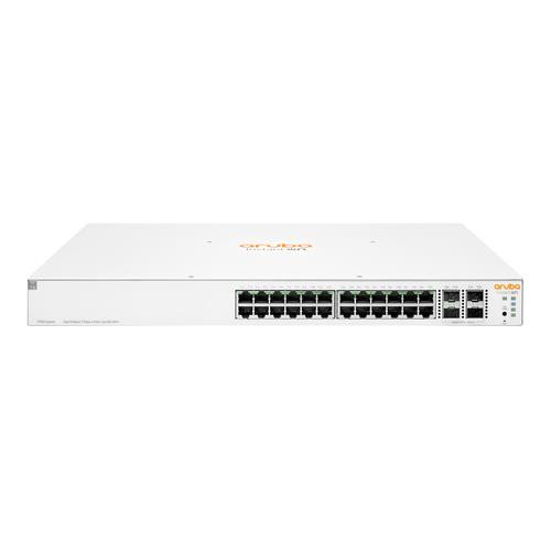 HPE Aruba Instant On 1930 24G Class4 PoE 4SFP/SFP+ 370W Géré L2+ Gigabit Ethernet (10/100/1000) Connexion Ethernet, supportant l'alimentation via ce port (PoE) 1U - JL684B#B2E