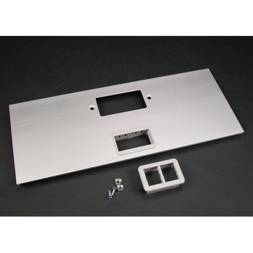 WIREMOLD  Plaque de commutation et obturateur Blanc - AL5256-GABRT