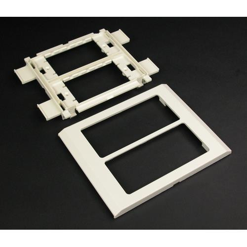 WIREMOLD  Plaque de commutation et obturateur Ivoire - CV4050